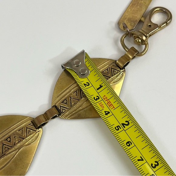 Vintage Bohemians New York Studio Gold Tone Statement Belt - Picture 14 of 16